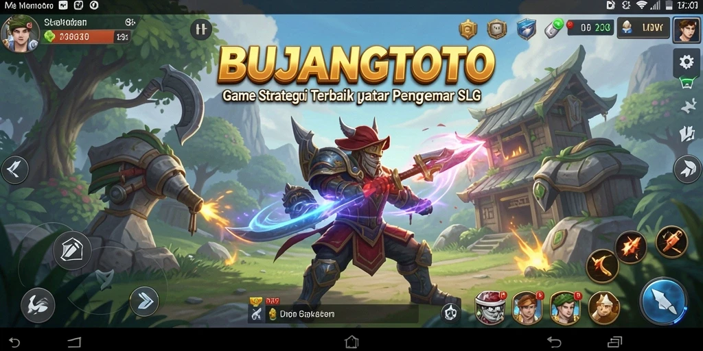 Tampilan menawan dari gameplay BUJANGTOTO yang penuh strategi.