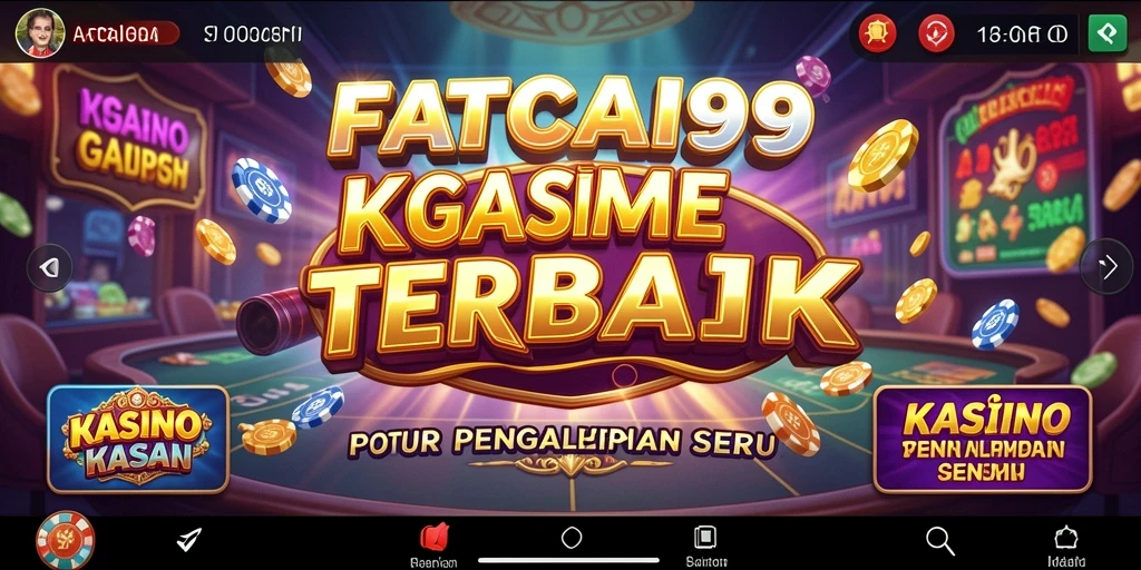 Tampilan menarik gameplay Kasino FATCAI99 yang seru.
