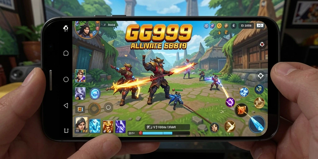 Screenshot utama GG999 menampilkan antarmuka aplikasi Utility yang sederhana dan fungsional.