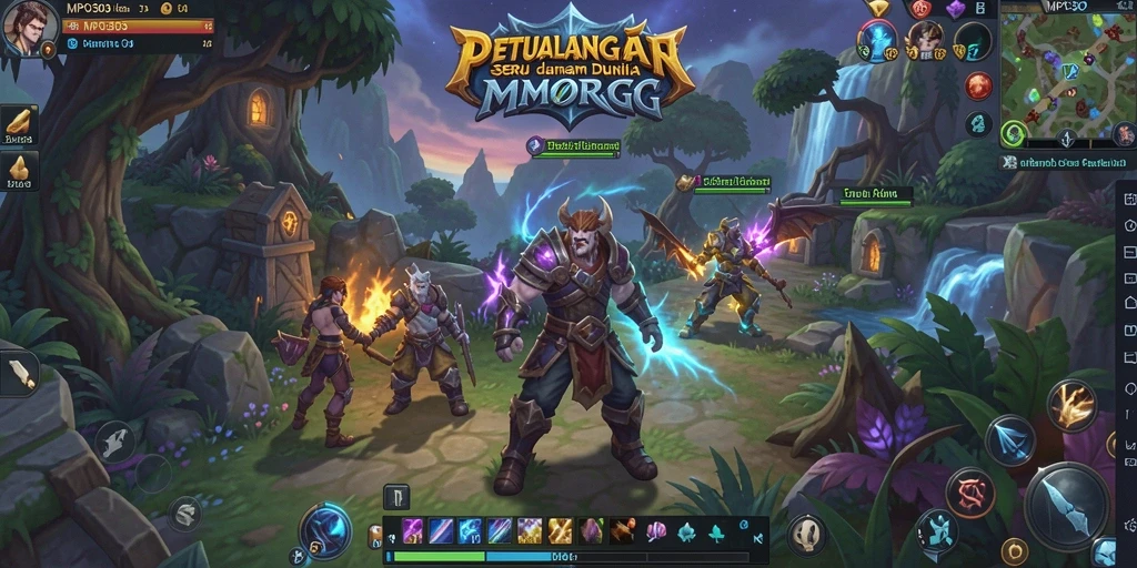 Tampilan gameplay MPO303 yang seru dan mengasyikkan dalam dunia MMORPG.