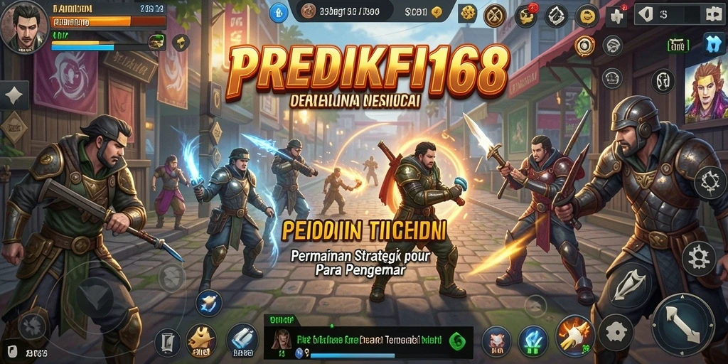 Tampilan screenshot PREDIKSI168 menampilkan gameplay strategi yang mendebarkan.