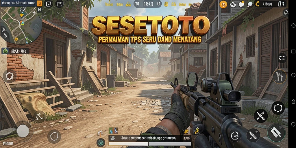 Tangkapan layar SESETOTO menunjukkan aksi gameplay yang mendebarkan.