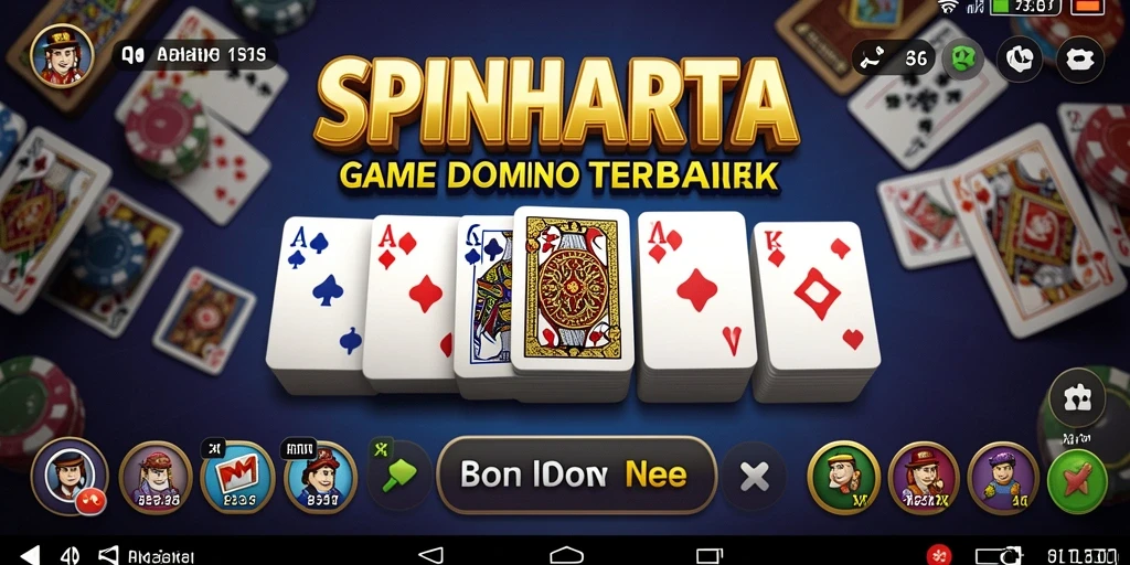 Gameplay menarik SPINHARTA yang penuh strategi Domino.