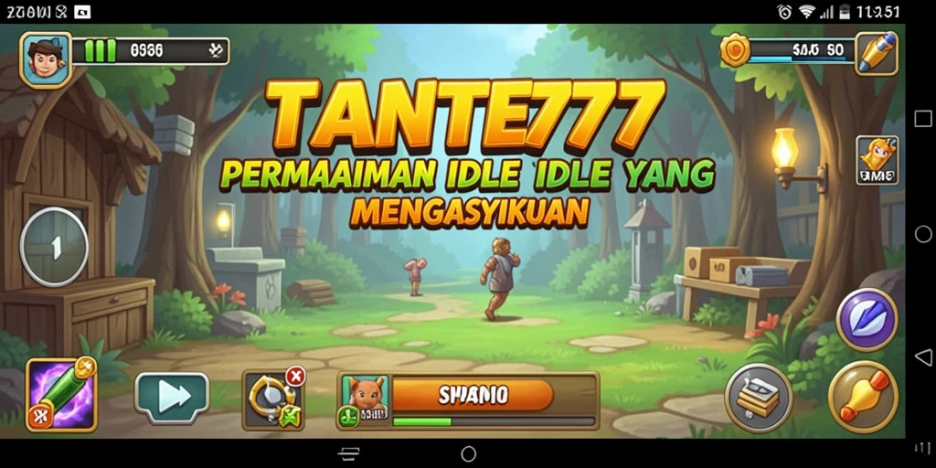 Screenshot gameplay TANTE777 yang menampilkan pengalaman bermain Idle.